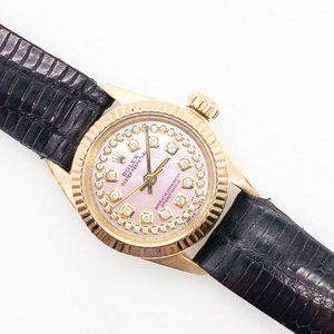 Sale! Rolex 18kt President Pink Ladies Watch